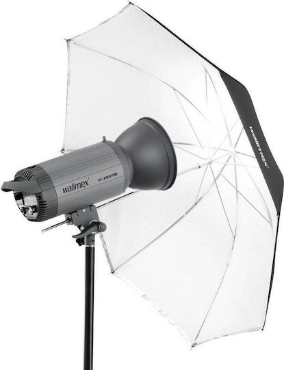 Walimex 2in1 Reflex & Translucent Umbrella 84cm Ομπρέλα για Studio White