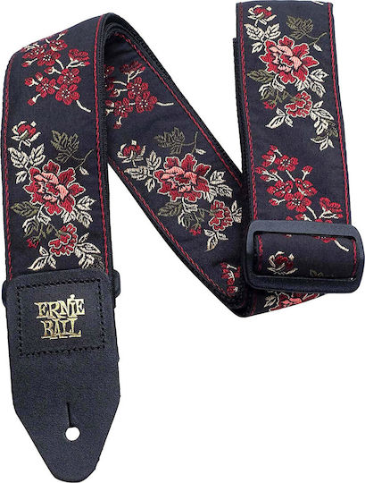 Ernie Ball Jacquard Guitar Strap Strap for Guitar Black