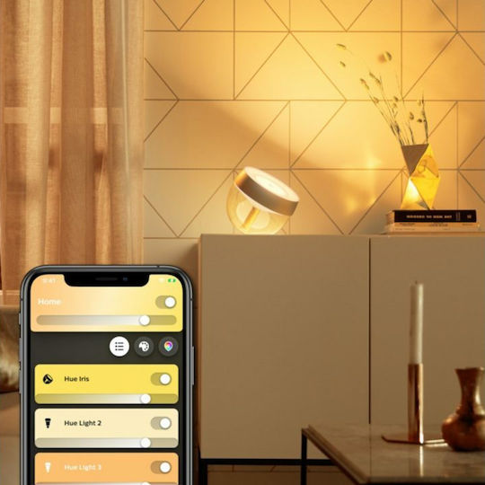 Philips Smart Διακοσμητικό Φωτιστικό Hue Iris Gold LED 6500K