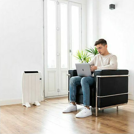 Cecotec Ready Warm 800 Thermal Connected Convector Floor Heater 600W with Electronic Thermostat, Wi-Fi Connected 41x63cm