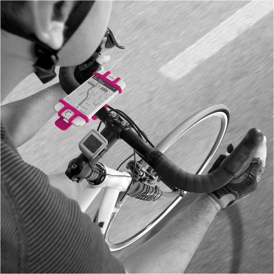 Celly Universal Suport Bicicletă pentru Telefon Mobil Roz