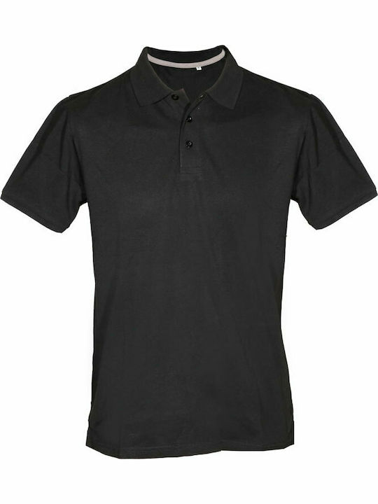 Keya Ανδρικό Διαφημιστικό T-shirt Κοντομάνικο σε Μαύρο Χρώμα