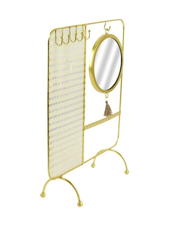The Home Deco Factory HD5074 Σταντ Κοσμημάτων Μεταλλικό Χρυσό 30x30x35.5cm The Home Deco Factory HD5074 Σταντ Κοσμημάτων Μεταλλικό Χρυσό 30x30x35.5cm
