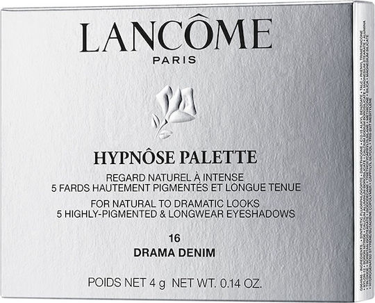 Lancome Hypnose Eye Shadow Palette in Solid Form 16 Drama Denim 4gr