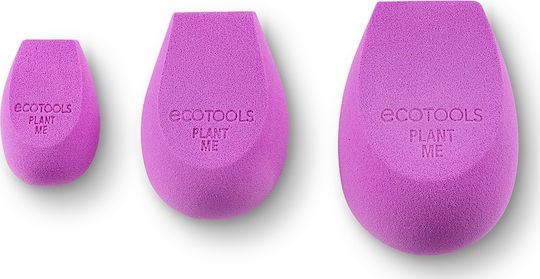 EcoTools Σετ με Σφουγγαράκια Μακιγιάζ για Foundation Bioblender Trio 3τμχ