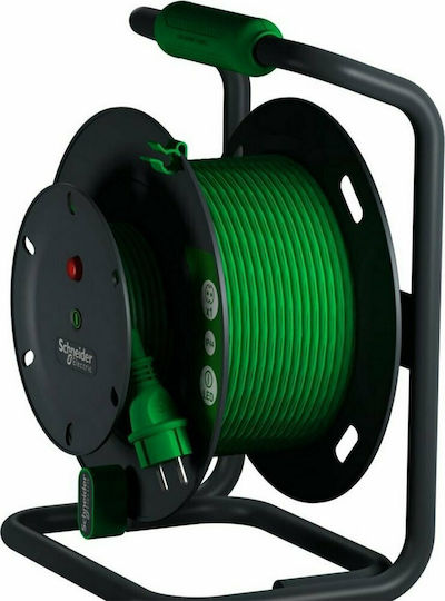 Schneider Electric 4 Plätze mit Kabel 25m Durchmesser 3 x 1.5mm² Wasserdicht Schwarz