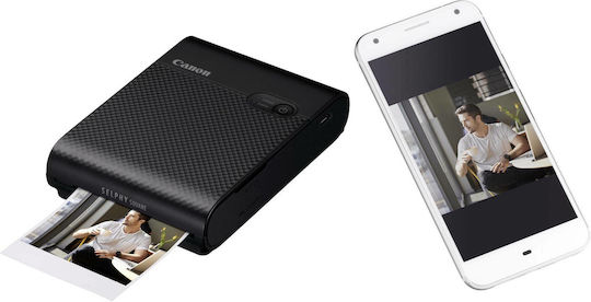 Canon Selphy Square QX10 Θερμικός Εκτυπωτής για Φωτογραφίες με WiFi Μαύρο