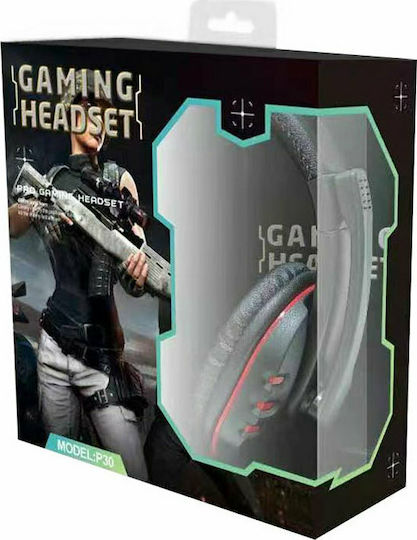 Oakorn Oakorn P30 On Ear Gaming Headset με σύνδεση 3.5mm Κίτρινο