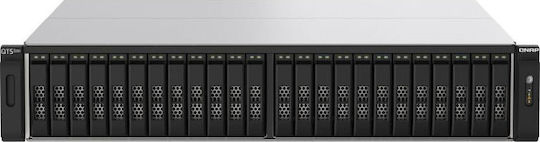 QNap TS-h2490FU-7232P-64G NAS Rack με 24 θέσεις για SSD και 2 θύρες Ethernet