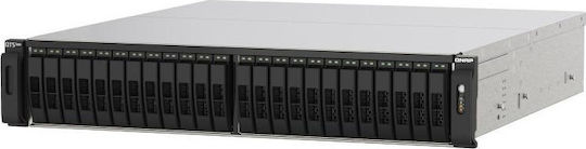 QNap TS-h2490FU-7302P-128G NAS Rack με 24 θέσεις για SSD και 2 θύρες Ethernet