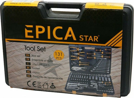Epica Star Βαλίτσα με 131 Εργαλεία