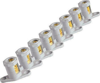 Eurolamp Clamp Line Tap 8 positions from Polyamide (147-11204) 1pcs