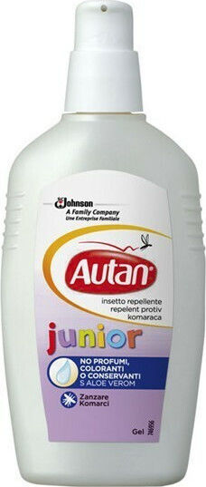 Autan Junior Άοσμο Εντομοαπωθητικό Gel σε Spray Κατάλληλο για Παιδιά 100ml