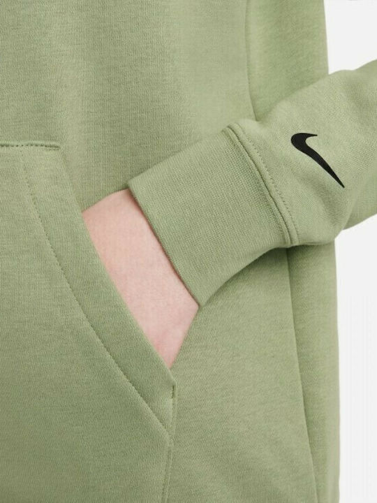 Women's Sweatshirt Jacket Hooded Khaki