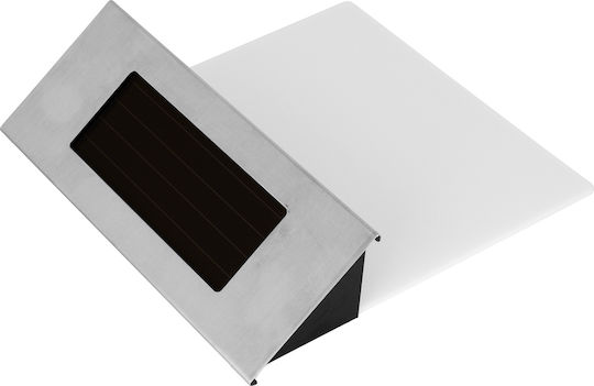 GloboStar Wall Mounted Solar Light House Number 1W 100lm Cold White 6000K with Motion Sensor and Photocell IP65