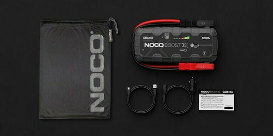 Noco GBX155 Boost X Portable Car Battery Jump Starter 4250A with Power Bank / USB / Φακό 12V