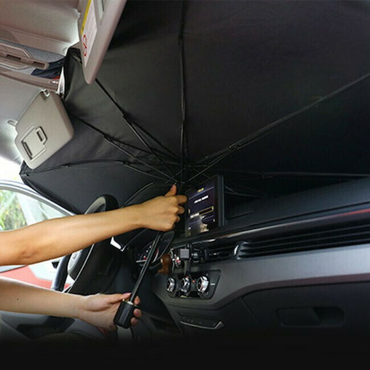Auto Gs Internal Car Windshield Sunshade Umbrella 145x130cm