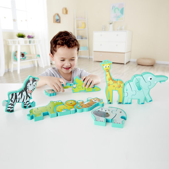 Παιδικό Puzzle Alphabet & Animal Parade 26pcs Hape