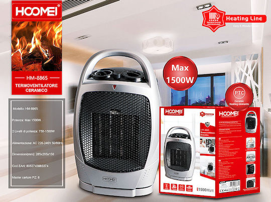 Hoomei Keramik Heizlüfter Boden 1500W