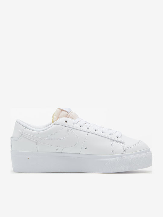 Blazer Low Дамски Флатформи Маратонки Бял
