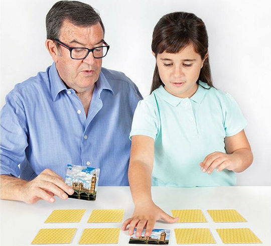 Akros Memo Maxi Μνημεία στον Κόσμο Educational Game Knowledge for 3-8 Years Old