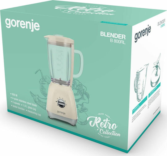 Gorenje B800RL Mixer 1,8 l 800W Beiges