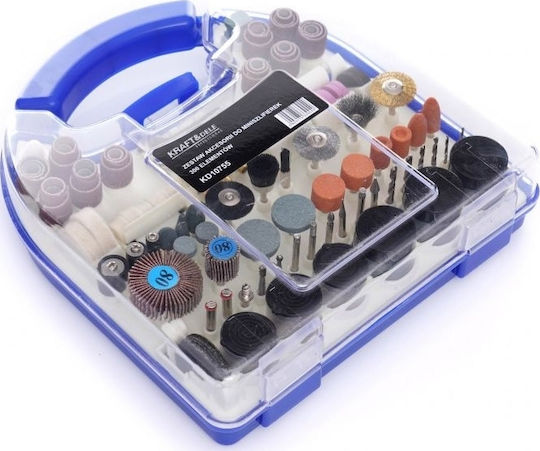 Kraft & Dele Set Accesorii Pentru Mini Polizor În Cutie 300 Bucăți Set Componente Multitool 300 Bucăți KD10755