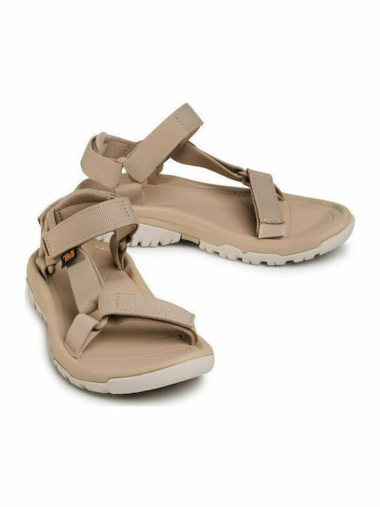 Hurricane Xlt2 Women's Flat Sandals Sporty in Beige Color