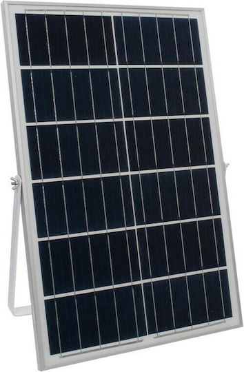GloboStar Waterproof Solar LED Flood Light 100W Cold White 6000K with Photocell and Remote Control IP66
