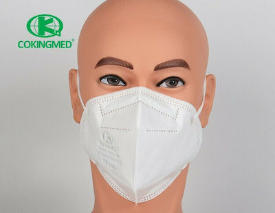 Cokingmed Disposable Protective Mask FFP2 White 1pcs