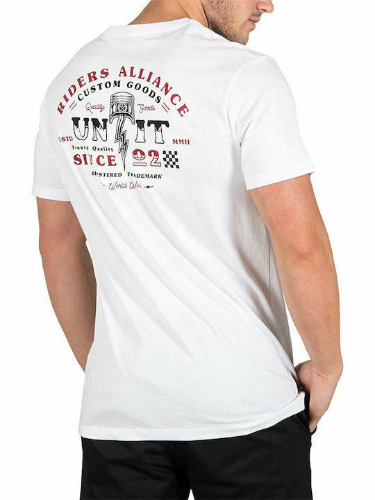 Pit Stop T-shirt Λευκό
