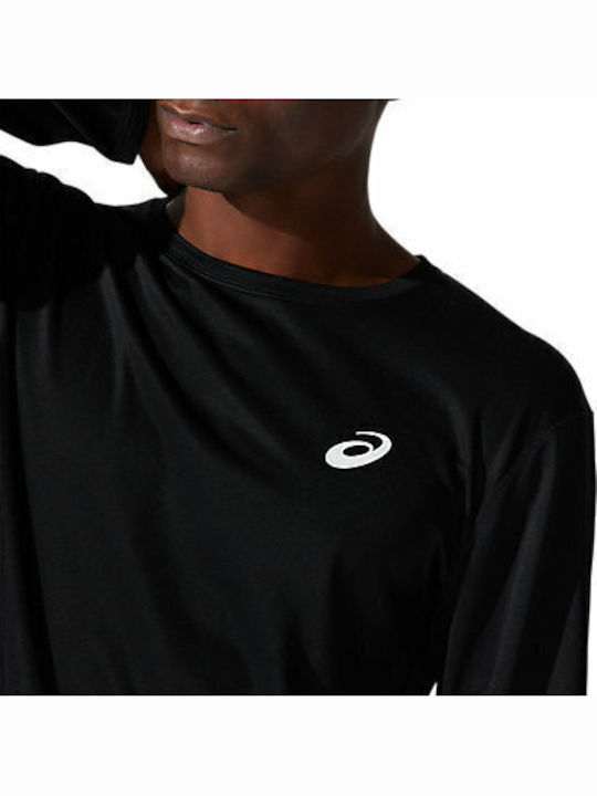 Core Long Sleeve Athletic Blouse Black