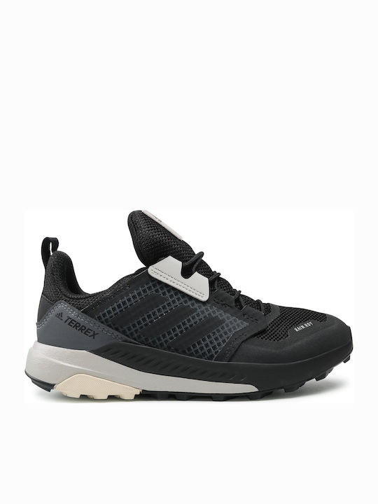 Pantofi de drumeție pentru copii TErrex Trailmaker Rain Rdy Impermeabili Core Black / Aluminiu ->