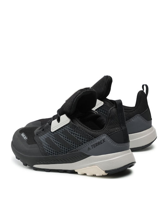 Pantofi de drumeție pentru copii TErrex Trailmaker Rain Rdy Impermeabili Core Black / Aluminiu ->