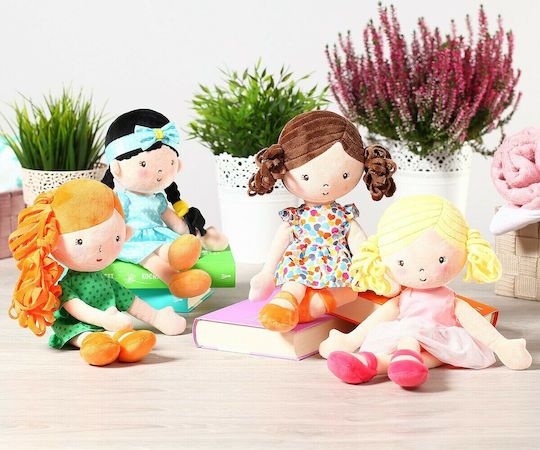 Babyono Olivier Rag Doll For 3+ Years 32cm