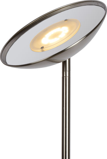 Lucide Lightning Zenith LED Подова Лампа В180xД25.4см. 1600лм Сребрист