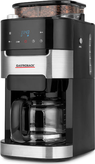 Gastroback Grind & Brew Pro Προγραμματιζόμενη Καφετιέρα Φίλτρου 900W