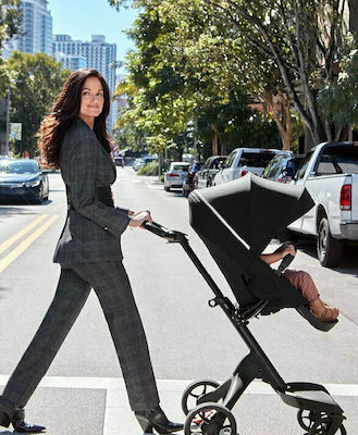 Stokke Xplory X 3 in 1 Kinderwagen Geeignet für Neugeborene Rich Black 13.4kg