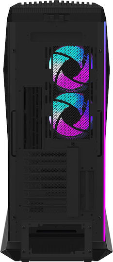 Gigabyte AORUS C700 Glass Gaming Full Tower Κουτί Υπολογιστή με Πλαϊνό Παράθυρο και RGB Φωτισμό Μαύρο