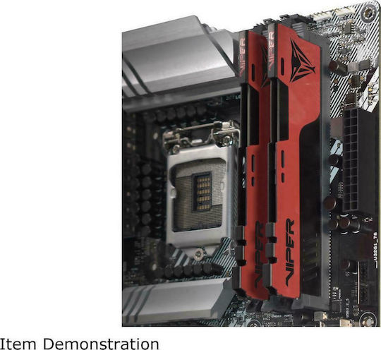 Patriot Viper Elite ΙΙ DDR4 16GB RAM με 2x8GB Modules και Ταχύτητα 3600 για Desktop