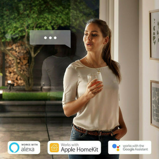 Philips Wandmontiertes Außen-Spotlight LED IP44 8W mit Kaltweiß Licht Doppelstrahl 24x11.7x8.4εκ.