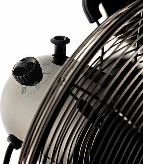 Gruppe FT-30MC Επιτραπέζιος Ανεμιστήρας 35W Διαμέτρου 30cm Μαύρος