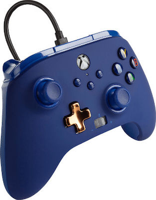 PowerA Enhanced Wired Gamepad for Xbox Series Midnight Blue