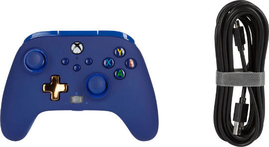 PowerA Enhanced Wired Gamepad for Xbox Series Midnight Blue
