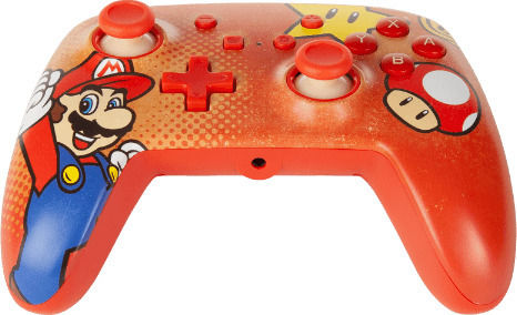 PowerA Enhanced Wired Gamepad for Switch Mario Vintage