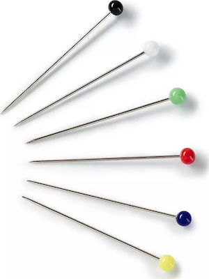 Prym Sewing Pins με Γυάλινο Χρωματιστό Κεφάλι 3εκ. 10γρ.