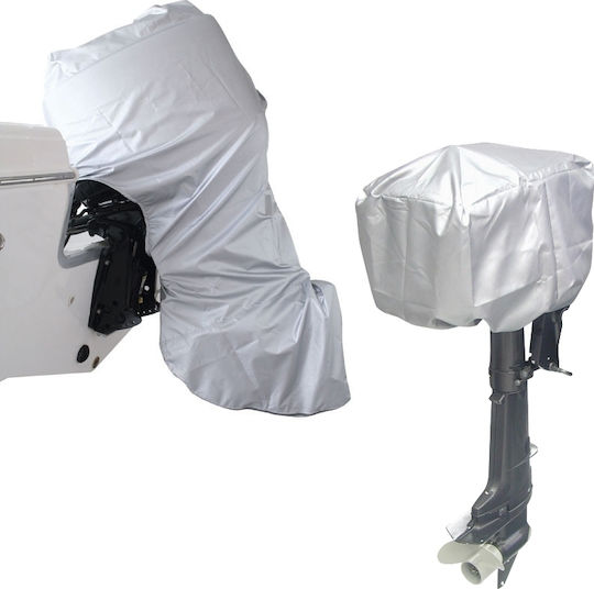 Lalizas Sea Cover Protective Outboard Engine Cover L63xW35xH50cm in Gray Colour