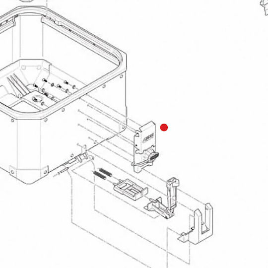 Givi Lock Housing