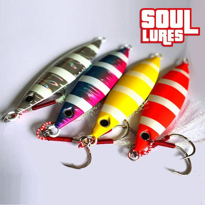 Soul Lures Slow Kill Artificial Bait Speed Slider, slider Fluorescent 120gr Yellow OC.SLSK12-Y