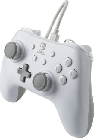 PowerA Enhanced Wired Gamepad για Switch White Matte